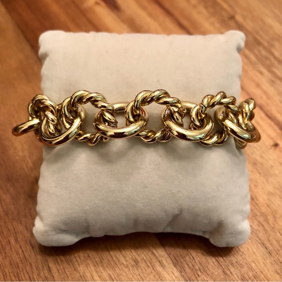 J.Crew | Twisted Link Bracelet | 7.5” Length - Picture 1 of 3